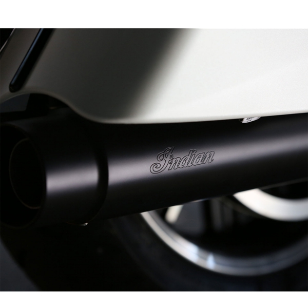 STRAIGHT EXHAUST TIPS - BLACK