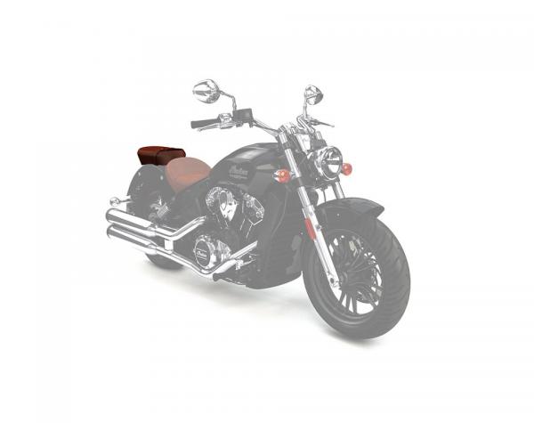 BEIFAHRERSATTEL TOURING FÜR INDIAN SCOUT - DESERT TAN