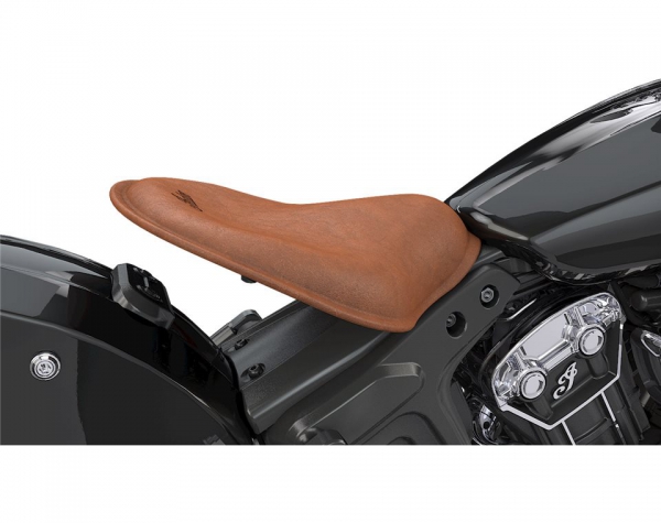 1920 SCOUT BOBBER SOLO SADDLE - DESERT TAN