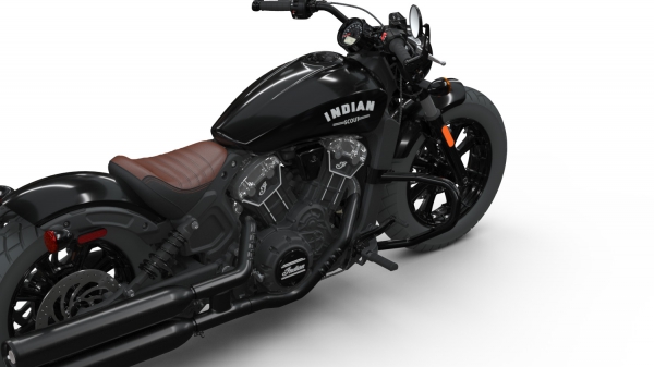 STURZBÜGEL - INDIAN SCOUT - SCHWARZ
