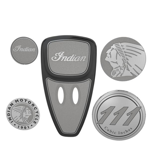 TOURING ENGINE COVER KIT - STAR SILVER
