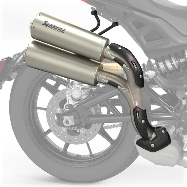 AKRAPOVIC HIGH MOUNT SLIP-ON EXHAUST - FTR 1200