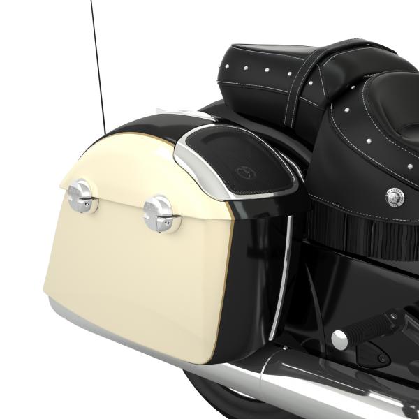 POWERBAND AUDIO - CLASSIC KOFFERDECKEL - THUNDER BLACK & IVORY CREAM