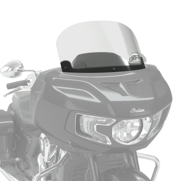 CHALLENGER MID WINDSHIELD - 16.0", TINTED