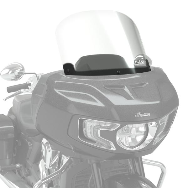 CHALLENGER TALL WINDSHIELD - 19.0", CLEAR