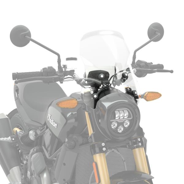 MID WINDSHIELD WITH HEADLIGHT COWL - FTR 1200