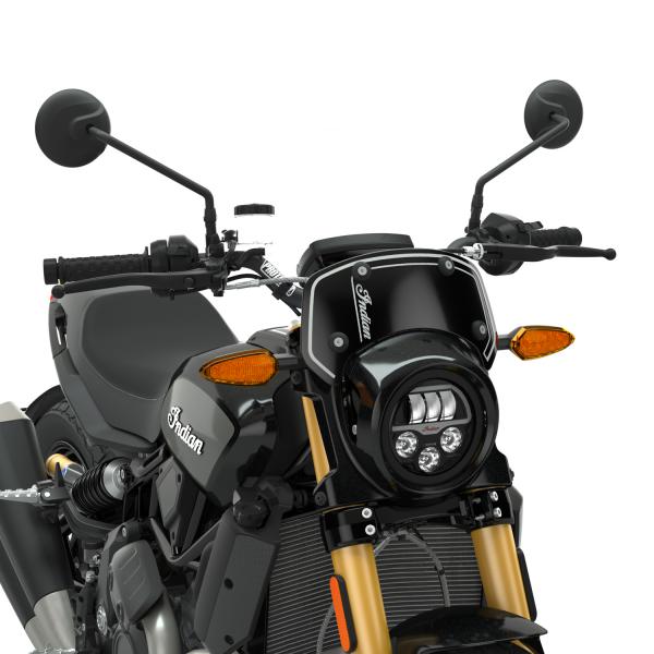 LOW WIND DEFLECTOR WITH HEADLIGHT COWL - FTR 1200