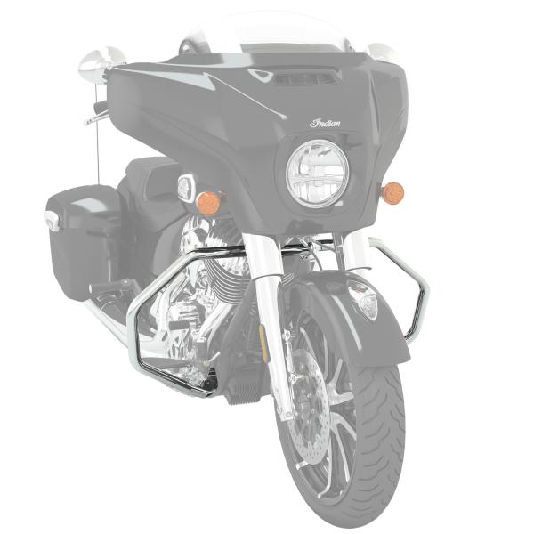 STURZBÜGEL ECKIG - INDIAN CHIEF - CHROM