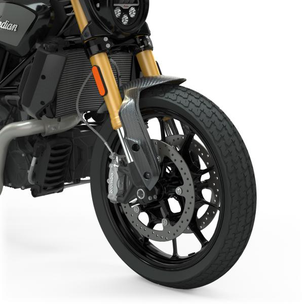 CARBON FIBER FRONT FENDER - 19" FRONT WHEEL FTR 1200