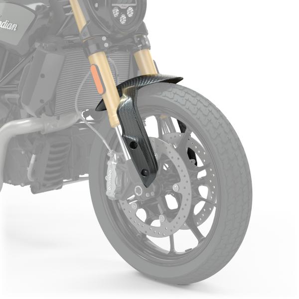 CARBON FIBER FRONT FENDER - 19" FRONT WHEEL FTR 1200
