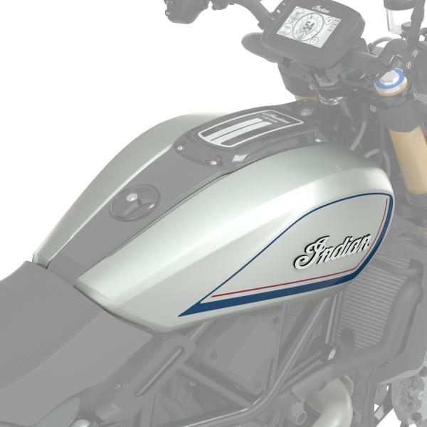 TANK COVERS - GLOSS PEARL WHITE - FTR 1200