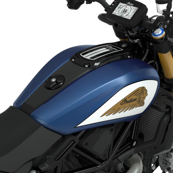 TANK COVERS - MATTE BLUE FIRE - FTR 1200