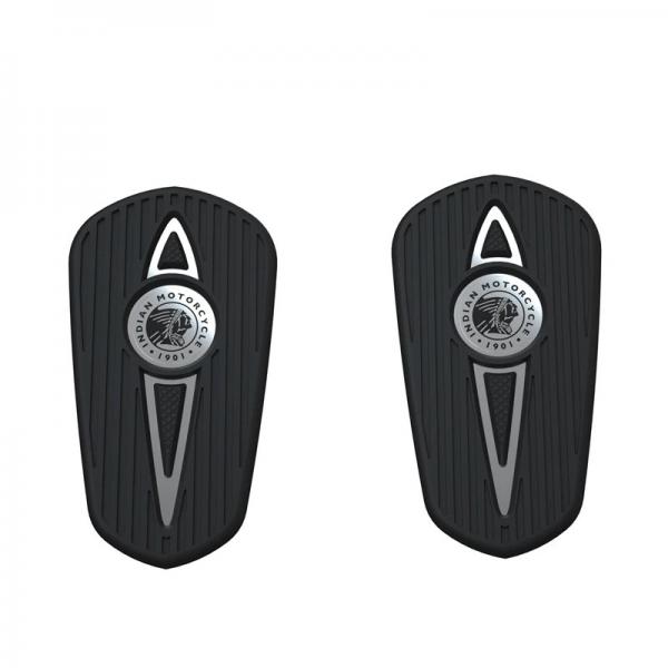 HEADDRESS PASSENGER FLOORBOARD PADS - TRITTBRETT-EINSÄTZE - CHROM