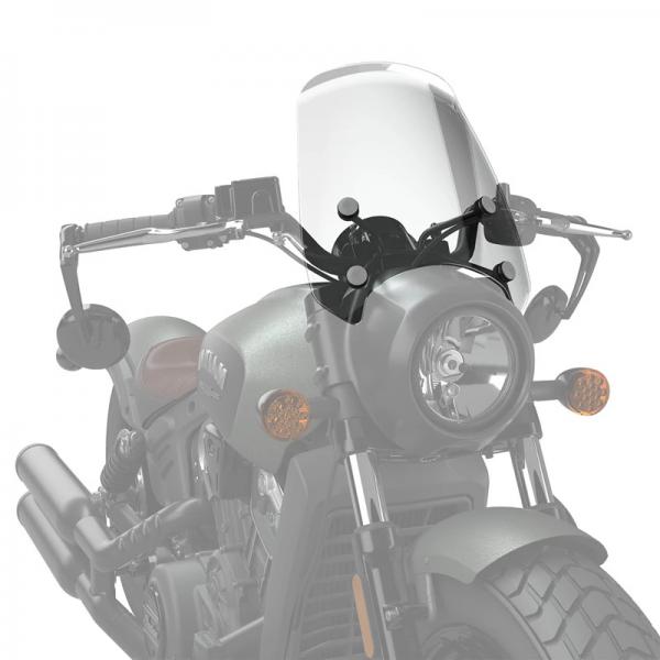 MID WIND DEFLECTOR - LIGHT TINTED - SCOUT BOBBER