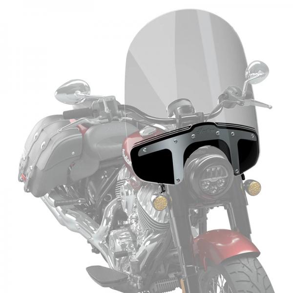 26.8" QUICK RELEASE HIGH WINDSHIELD - CLEAR, POLISHED PLATES - CHIEF STEELFRAME