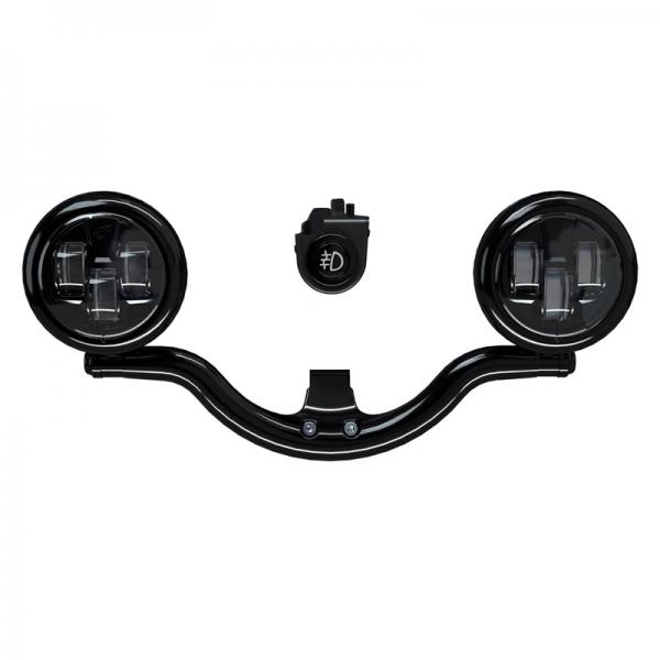 PATHFINDER S LED DRIVING LIGHT MOUNT - STEELFRAME - BLACK