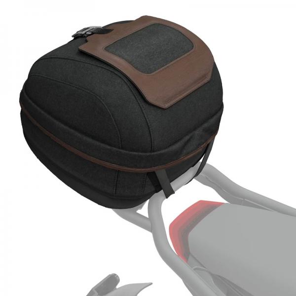 REAR RACK BAG - FTR 1200 - BLACK/BROWN