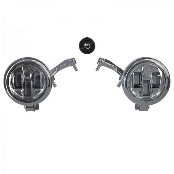 PATHFINDER S LED DRIVING LIGHT MOUNTS - CHALLENGER - CHROM