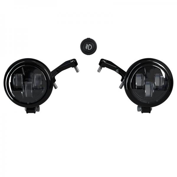 PATHFINDER S LED DRIVING LIGHT MOUNTS - CHALLENGER - BLACK