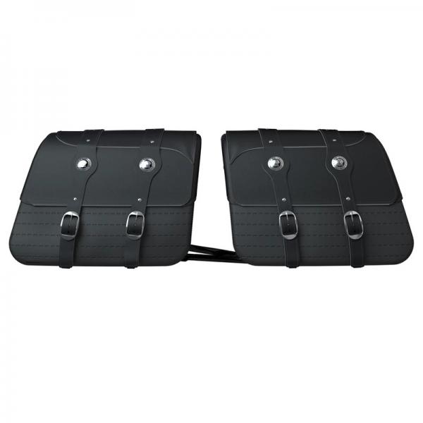 SADDLEBAGS - CHIEF STEELFRAME - BLACK