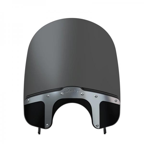 23.8" QUICK RELEASE MID WINDSHIELD - TINTED, POLISHED PLATES - CHIEF STEELFRAME