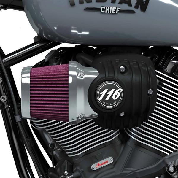 THUNDERSTROKE FORWARD STAGE 1 AIR INTAKE - CHROME