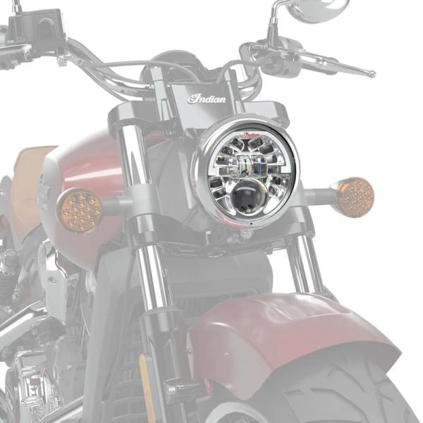 STEELFRAME PATHFINDER 5.75" ADAPTIVE LED ECE HEADLIGHT - CHROME