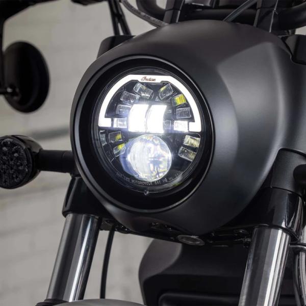 STEELFRAME PATHFINDER 5.75" ADAPTIVE LED ECE HEADLIGHT - BLACK
