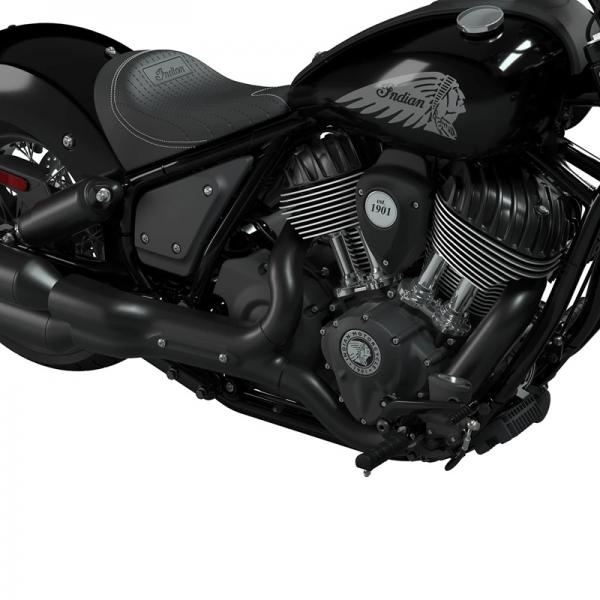 BLACK HEAT SHIELDS - CHIEF STEELFRAME