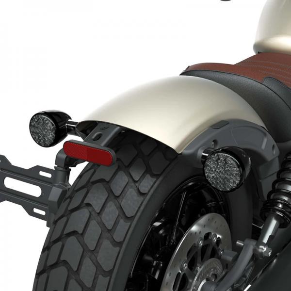 IndianOnly SMOKED LED TURN SIGNALS SCOUT BOBBER