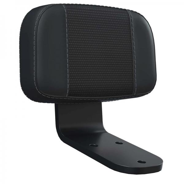 SYNDICATE LOW PROFILE PASSENGER BACKREST - SCOUT BOBBER - BLACK