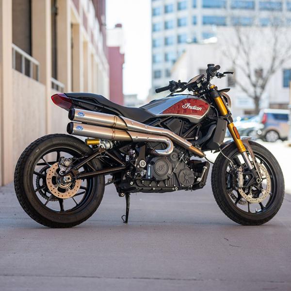 S&S 2-2 Grand National Stainless Steel Exhaust - FTR 1200/S - DEMO
