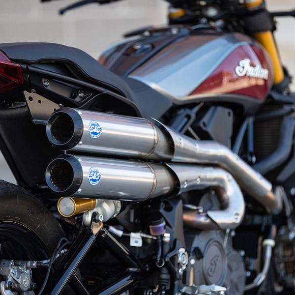 S&S 2-2 Grand National Stainless Steel Exhaust - FTR 1200/S - DEMO
