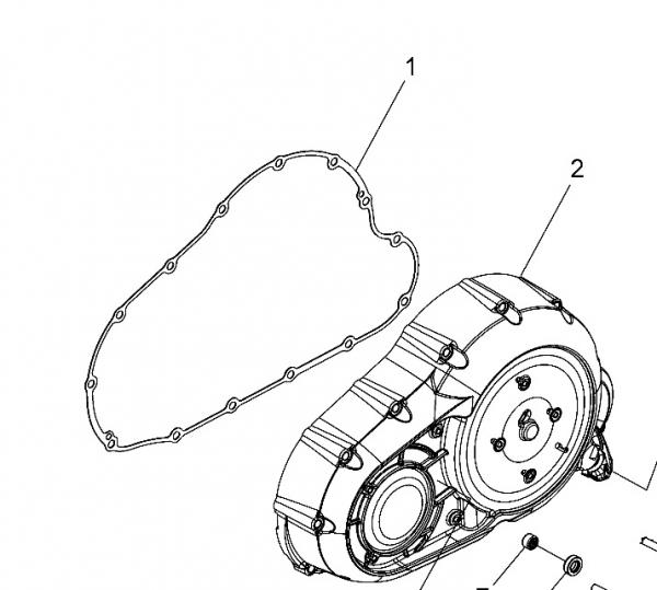 PRIMARY COVER GASKET - INDIAN CHIEF