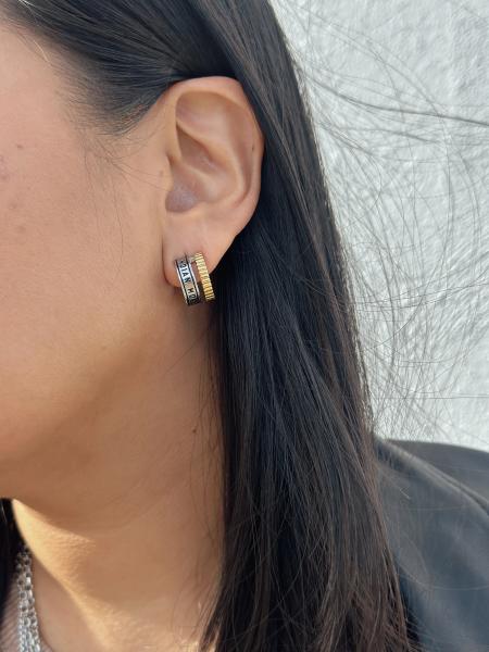 High Gear Double Hoop Earrings