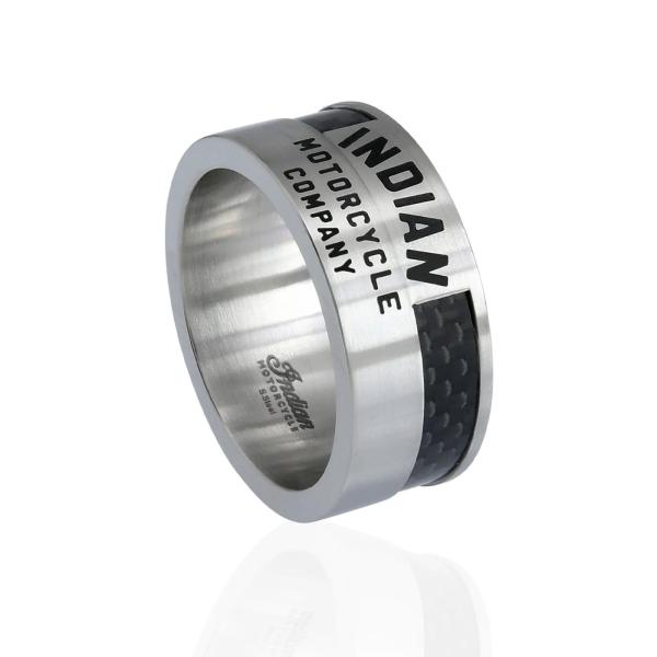 Mens Carbon Fiber Band Ring