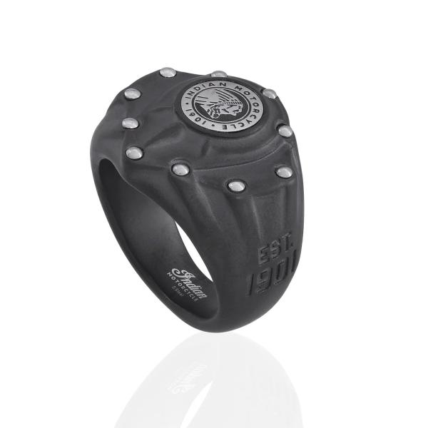 Mens Black Cam Cover Ring