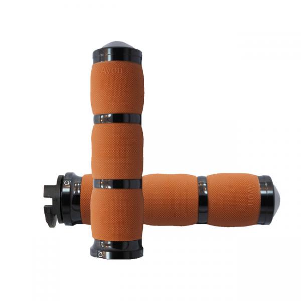 Air Cushion Grips - Tan - Indian Scout