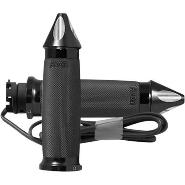 Custom Contour Spike Grips - Heated - Indian Scout
