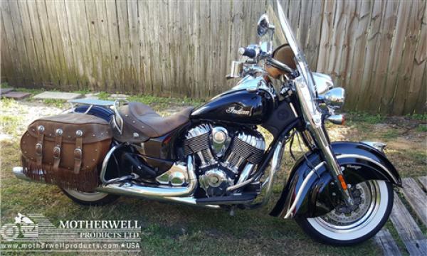 Motherwell Solo Rack flach + abnehmbar - Indian Chief - Chrom