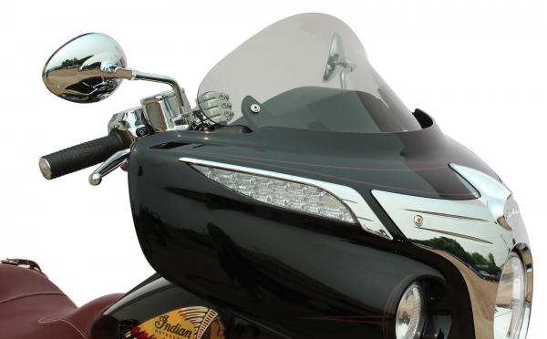 Klock Werks Flare Windshield - 14" - Chieftain + Roadmaster