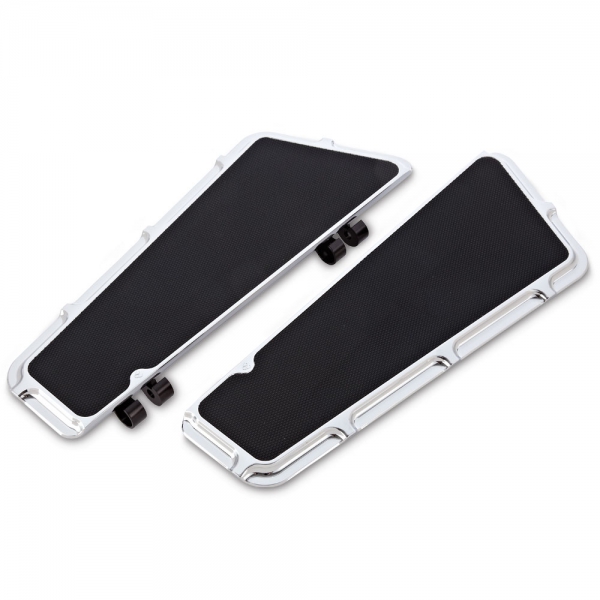 Arlen Ness Beveled Fusion Floorboards - Chrom
