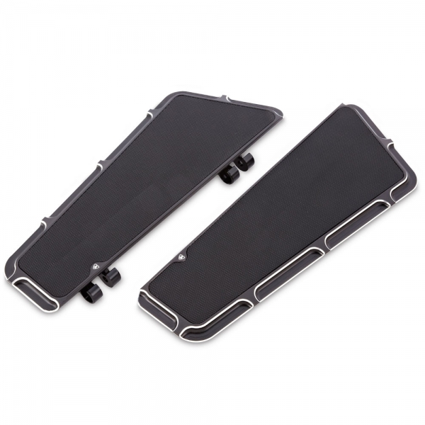 Arlen Ness Beveled Fusion Floorboards - Schwarz