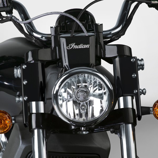 SwitchBlade Quick Release Montagesatz - Schwarz - Indian Scout