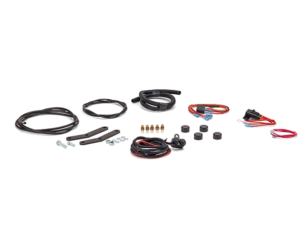 Ultimate Air Ride Kit - Schwarze Federn + schwarzes Bedienteil - Indian Scout mit ABS