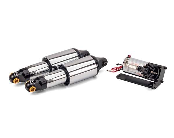 Ultimate Air Ride Kit - Chromfedern + Chrombedienteil - Indian Scout mit ABS
