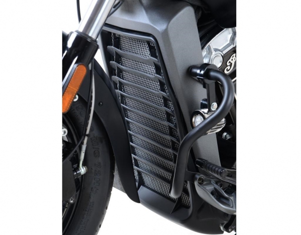 Kühlerschutz titansilber - Indian Scout