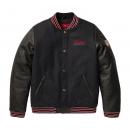MENS VARSITY 2 JACKET - GRAY