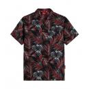 MENS ENGINE PRINT SHIRT - RED