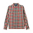 MENS IOWA PLAID SHIRT - RED